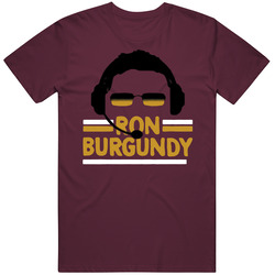 Ron Burgundy And Gold Washington Football Riverboat Gambling Retro Classic T Shirt