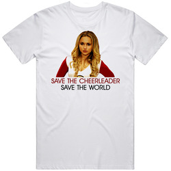 Heroes Save The Cheerleader Retro Classic T Shirt