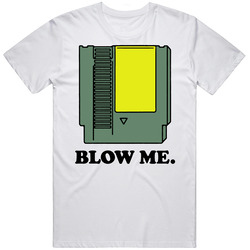 Funny Nes Blow Me Retro Classic T Shirt