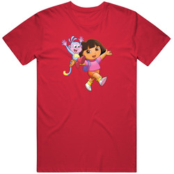 Dora And Boots Retro Classic T Shirt