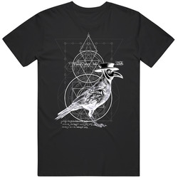 The Plague Raven Black Retro Classic T Shirt