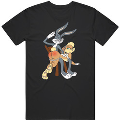 Bugs Bunny And Lola Retro Classic T Shirt