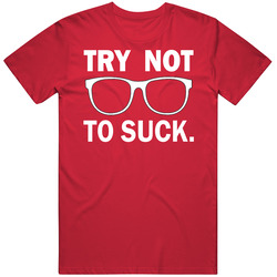 Chicago Cubs Try Not To Suck Baseball Coach Retro Classic T Shirt