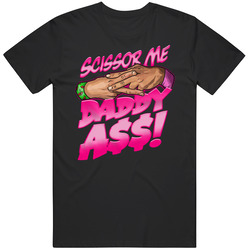 Scissor Me Daddy Ass Wrestling Retro Classic T Shirt