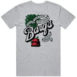 Barq's Sport Grey Tee Retro Classic T Shirt