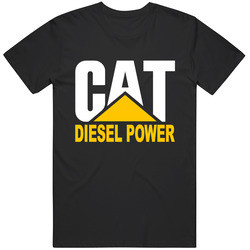 Yellow Cat Caterpillar Diesel Power Vintage Black, Navy Blue And Other Color T-shirt Size Xs To 6xl For Men's And Retro Classic T Shirt