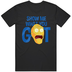 Show Me What You Got Rick Morty Retro Classic T Shirt