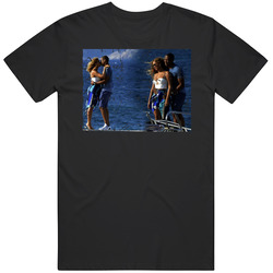 Beyonce And Jay-z Kissing Retro Classic T Shirt