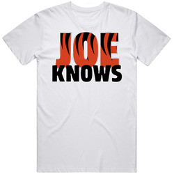 Joe Knows Burrow Cincinnati Based Football Retro Classic T Shirt