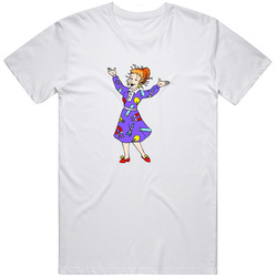 Ms. Frizzle Magic School Bus Cartoon Retro Classic T Shirt