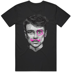 Thomas Tee Doherty Charity Face Retro Classic T Shirt