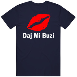 Daj Mi Buzi (white Text) Retro Classic T Shirt
