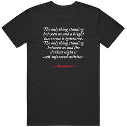 Anonymous Quote Retro Classic T Shirt