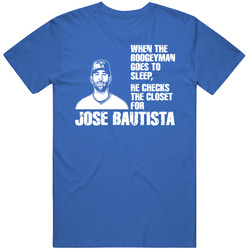 Jose Bautista Boogeyman Toronto Baseball Retro Classic T Shirt