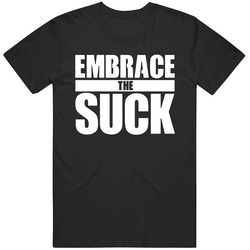 Embrace The Suck Joe Maddon Chicago Cubs  Funny Baseball Retro Classic T Shirt