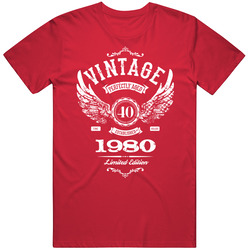 1980 Vintage Wing Retro Classic T Shirt 1980 Vintage Wing Retro Classic T Shirt