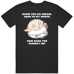 Stewie Griffin Cartoon Funny Retro Classic T Shirt