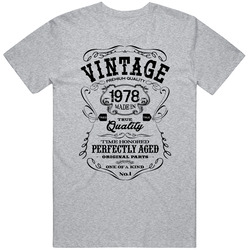 1978 Vintage First Design Retro Classic T Shirt