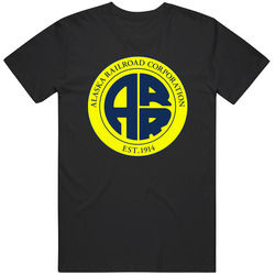Alaska Railroad Logo Retro Classic T Shirt
