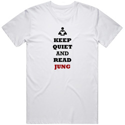 Keep Quiet And Read Jung Retro Classic T Shirt