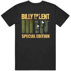 Billy Talent Iii Special Edition Mens Black Retro Classic T Shirt