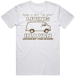 Chris Farley Livin In A Van Not The Norm Retro Classic T Shirt