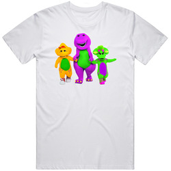 Barney And Friends Baby Pop Retro Classic T Shirt