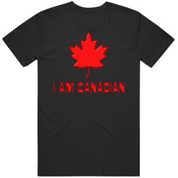 Funny I Am Canadian Retro Classic T Shirt