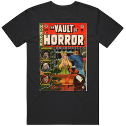 Vault Of Horror Comic Cover #35 Scary Nerd Fan Retro Classic T Shirt