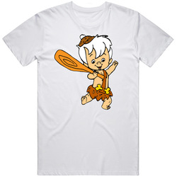 Bam Bam Cartoon Fred Flinstones Retro Classic T Shirt