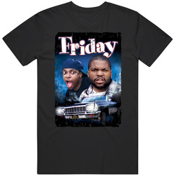 Friday Movie Ice Cube And Chris Tucker Grunge Retro Classic T Shirt