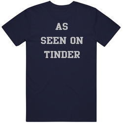 As Seen On Tinder Funny Hook Up Retro Classic T Shirt