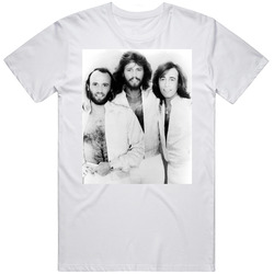 Bee Gees 70s Disco Staying Alive Music Rock Dance Retro Classic T Shirt