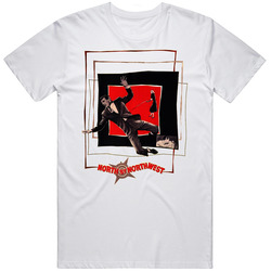 North By Northwest Hitchcock Cary Grant Classic Retro T Shirt