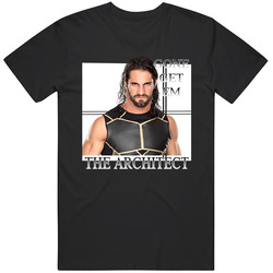 The Architect Seth Rollins Wwe Wrestlemania Graphic Classic Retro T Shirt
