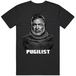 Ernest Hemingway Writer Pugilist Boxer Classic Retro T Shirt