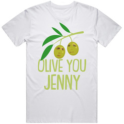 Olive You Jenny Forest Gump Classic Retro T Shirt