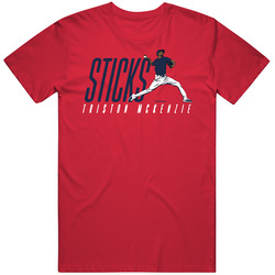 Triston Mckenzie Sticks Cleveland Baseball Classic Retro T Shirt