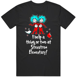Custom Stenstrom Elementarty Help A Thing Or Two Classic Retro T Shirt