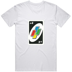 Uno Draw Four Classic Retro T Shirt