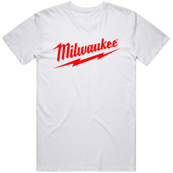 Milwaukee Red Text Spoof Classic Retro T Shirt