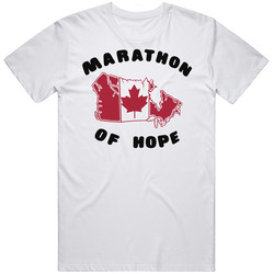 Terry Fox Marathon Of Hope 40th Anniversary Commemorative Classic Retro T Shirt