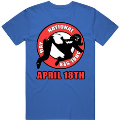Jim Jefferies Comedy April 18th National Anal Sex Day Funny Classic Retro T Shirt
