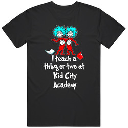 Kid City Academy Custom Seuss Classic Retro T Shirt