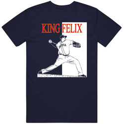 Felix Hernandez King Felix Baseball Classic Retro T Shirt