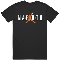 Air Naruto Jordan Parody Dragon Ball Z Classic Retro T Shirt