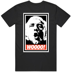 Wooo Ric Flair Pro Wrestling Nature Boy Obey Parody Classic Retro T Shirt