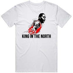 Kawhi Leonard King In The North Toronto Basketball Fan Classic Retro T Shirt