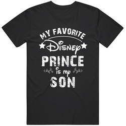 My Favorite Disney Prince Is My Son Classic Retro T Shirt