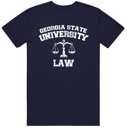 Georgia State University College Law Crewneck Sweatshirt Classic Retro T Shirt